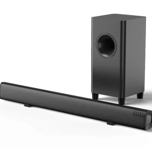 Soundbar Bass Subwoofer 2.1CH Home Theater System TV Speaker Wireless Soundbar with Subwoofer Soundbar for Tv