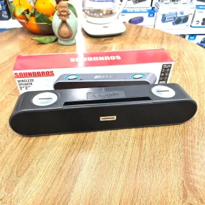 Soundbar Super Bass Stereo Woofer Wireless BT Music Speaker FM Radio Portable Loud Bluetooth Speaker