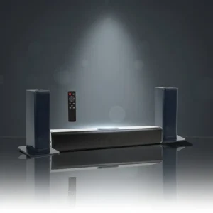 Soundbar TV Speaker Wireless Home Theater System Three in One with Built in Bass Boost 6 Speakers 2.1 Channel Surround