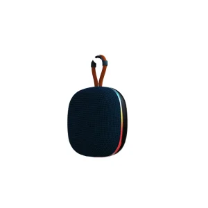 Source Factory Cycling Fabric Waterproof Wireless RGB LED Mini Outdoor Portable Card Insertable Speaker