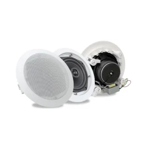 Speaker Lamp Enclosure Frameless Squarr With Audio Controller Ceiling Speakers