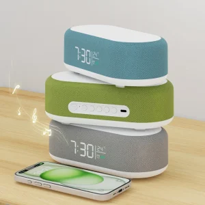 Multi function Smart Speaker Temperature Display RGB Light Smart Bluetooth Speaker Support Phone Charge