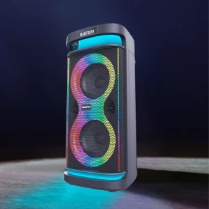 Speaker for Smartphone Portable Color Changing Speaker with LED Light Outdoor Party Speaker Home Theater Party Box