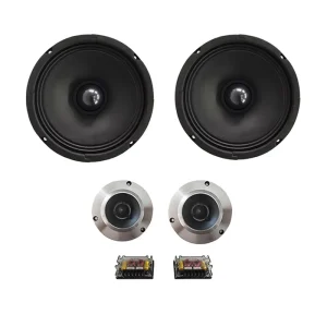 Speakers Auto Door Automatic Audio Music Stereo Subwoofer Full Range HIFI Black Car Speaker Set for Excellent Car Sound
