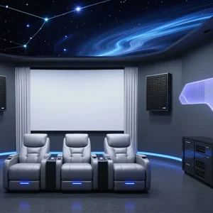 Specialized Speakers for Cinemas 4K Dedicated Screen Projection Equipment Specially Designed for Home Theaters