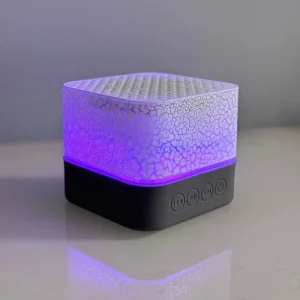 Square A15 RGB Cracked Colorful Light Card for 5.0 Portable Outdoor Subwoofer Small Speaker