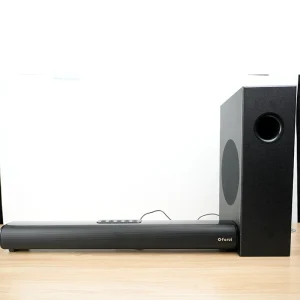 Stereo Home Theater System 40W 3CH Surround Sound Bar for V5.3 Wired Wireless Dual Mode IPX4 Speakers