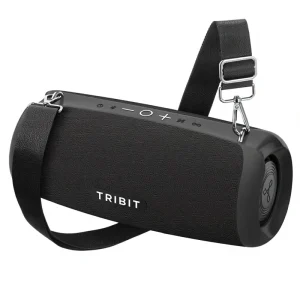StormBox Lava Portable Speaker 80W IP67 Waterproof 24H Playtime Custom EQ XBass Built-in Mic TWS Pairing