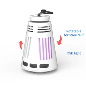 Stress Relief RGB Wireless Speaker with 5.3 IPX4 Waterproof Mobile Phone Use