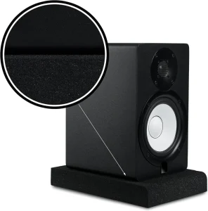 Studio Monitor Isolation Pads High Density Acoustic Foam for 5 Inch Speakers Pair of Two Foam Pads for Stands
