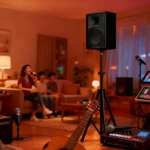 Studio Monitor Mount Haut parleur Audio Tripod Surround Sound Bar Speakers Stand Metal Tv Holder Stand Monitor Holder Load 50kg