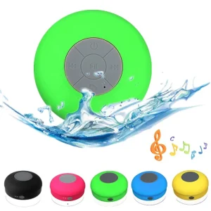 Subwoofer Shower Wireless Waterproof Speaker BTS06 with Audio System and Suction Cup