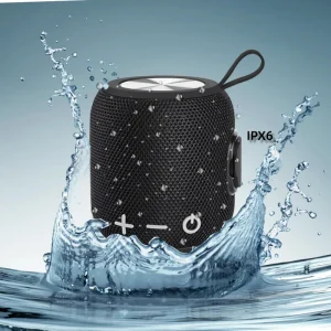 Super Bass Powerful Subwoofer Mini Portable Home Party Audio Studio Speakers 5W Power Wireless BT Bluetooth Waterproof Speaker
