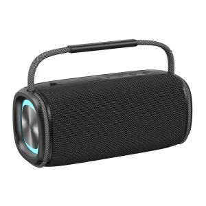 Super Boombox Speaker with RGB LED Lighting Wireless Portable BT Waterproof Handle for Home and Outdoor Parties