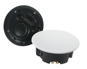 T 2x30W Active BT Ceiling Speaker Bluetooth Wireless Ceiling Mount Speaker Plastic White ABS 20W Wall Speaker System 100 Watts