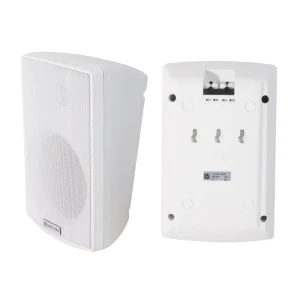 T 5 Inch Wall Mount 100V 8ohm Loudspeaker 15W Public Address Sound Audio PA Wall Mounted Speaker With Tweeter