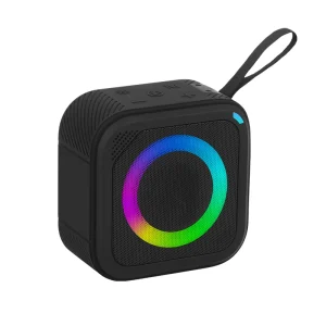 T103 Portable Outdoor Bluetooth 5.4 Speaker IPX7 Waterproof Wireless Speaker with RGB Light TWS for Camping Shower Party