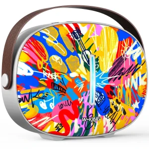 T8 II Bluetooth Speaker with Deep Bass Boombox with TWS and Fast Charging Portable Speaker 40W Output