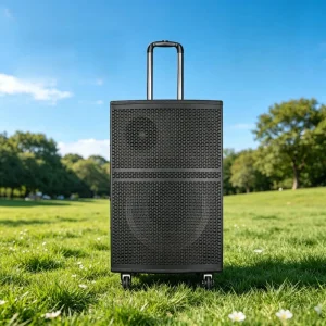 TAQ115 Square Dance Audio Professional Outdoor Karaoke Speaker Battery Powered Lithium Battery Household Trolley