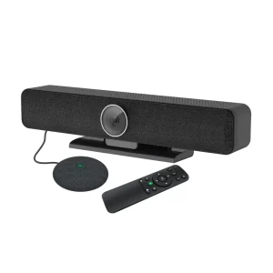 TB5 All In One Video Bar Auto Tracking 4K Webcam HD Video Meeting Conference Room Camera and Speaker for Zoom