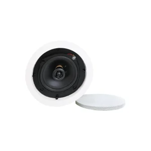 TCP IP Network Ceiling Speaker Dual Power POE+DC12V 5.25″ Coaxial 30 50W APP Supported for School Mall Office PA System