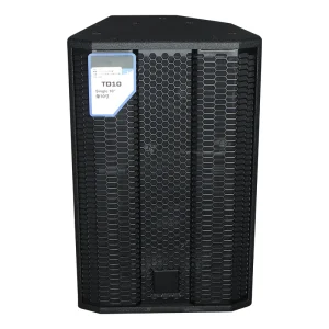 TD10 10 Inch Neodymium Voice Coil Studio Audio System Outdoor Performance Entertaining Speaker Active with 8ohm Impedance