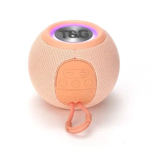 TG 337 Wireless Plastic Mini Card Slot Audio Subwoofer Desktop Atmosphere TWS Speaker
