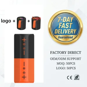 TG 491 Portable Wireless Speaker 2 in 1 Magnetic Split Design 20W TWS BT 5.4 Outdoor Factory Customizable OEM