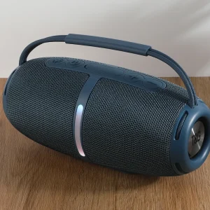 TG-686 Powerful Portable Fabric Wireless BT Woofer Speaker Active FM Radio TF USB Function Active Stereo Bass Waterproof Speaker