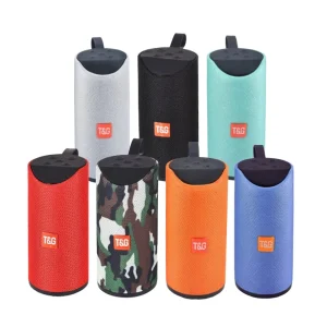 TG Wireless Outdoor IPX6 Waterproof Mini Speaker USB AUX RCA Inputs Portable Hi Fi Bass Vibration 5.0 Rechargeable Wireless