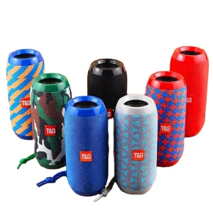 TG117 5.3 Bluetooth Portable Subwoofer Speaker 10W Output Plastic Cabinet 1000-2000mAh Battery for Outdoor Home Use
