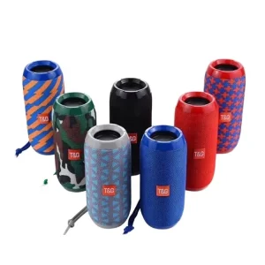TG117 Portable Wireless Outdoor Speaker USB BT Enabled Waterproof HiFi Audio for Home Compatible Mobile Phones