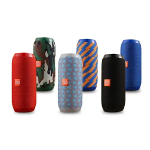 TG117 Smart Music Box Portable Wireless BT Outdoor Speakers with Waterproof Subwoofer for Sports