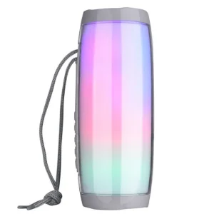 TG157 RGB LED Built-in Mic 10W Portable Card-Reading Audio System Subwoofer Outdoor Desk USB Wireless Speaker