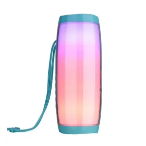 TG157 RGB LED Lighting Portable Waterproof Outdoor Subwoofer Speaker Bass Boost for 5.0 3-4 Hours Play Time Home Theatre