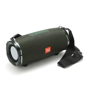 TG187 Portable Wireless BT Speaker Bluetooth Fabric Active HIFI Music Sound Stereo Bass Woofer Waterproof Party Outdoor Speaker