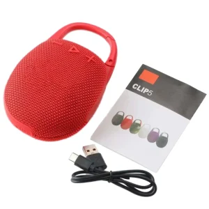 TG321 Mini Wireless Hiking Speaker Hook BT Audio TWS Clock Mic Home Portable Clip BT