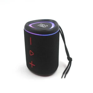 TG466 triangle BT fabric speaker RGB LED Lighting Portable Wireless 10W dual Woofer TWS belt Party Boombox speakers TYPE C