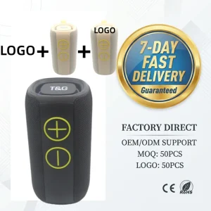 TG486Portable Wireless Speaker 30W High Power TWS RGB LED Light BT 5.4 Outdoor Party Home Factory Customizable Private Label OEM