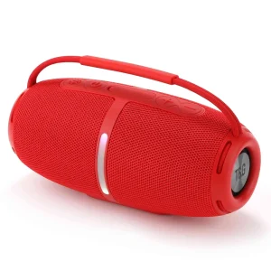 TG686 Subwoofer Stereo Fabric Speakers Wireless BT Outdoor Sports Portable RGB LED Light Speaker Portable Belt Handle