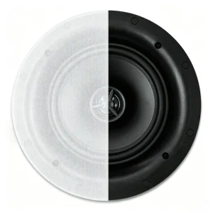 TL-JX606 30W HiFi Ceiling Speaker 8 Ohm Flush Mount for Background Music System Home Audio Easy Install Loudspeaker