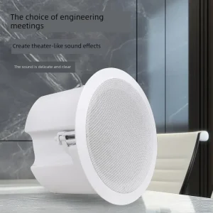 TLD08Y 5/6/8 Inch Constant Impedance Fixed Voltage Embedded Ceiling Speaker for Restaurant Conference Background Music PA