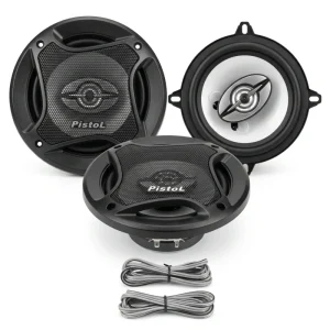 TS A1372 5 Inch 13cm 2 Way Coaxial Car Speaker RMS 25W Max 180W 91dB IMPP Cone Tweeter with Grille