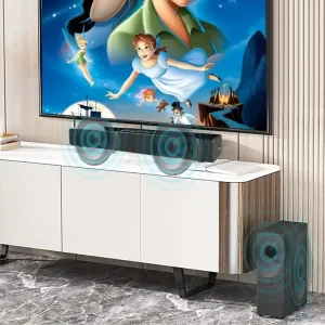 TV Microphone Micro High Power Sound Bar With Living Room Home Theater System Speaker Subwoofer S22