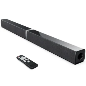 TV Soundbar Wireless Sound bar Speaker for TV with BT/ARC/OPT/AUX Connections for Home Theater System