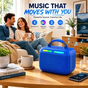 TWS FM Radio Portable Wireless Stereo Subwoofer 360° Crystal Clear Sound High Bass Outdoor Indoor Caixa Misteriosa Speaker