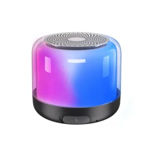 TWS Portable Wireless Bluetooth Speaker with RGB LED Lighting & Music Ceiling Lights for Computer Use
