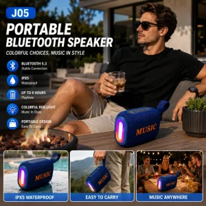 Tecnologia Parlantes Portable Mini Wireless Speaker RGB Light TWS Stereo HIFI Bass 5.3 Speaker