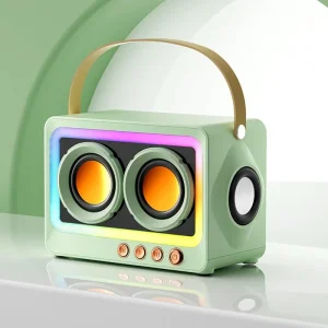 Tf Card Supported Hifi 360 Surround Audio System Party Box Speakers Woofer PC Game Speakers Clock Power Source DC