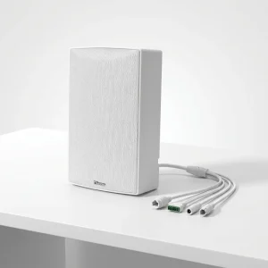 Thinuna IP 25WS BS IP Public Address System Network Master Speaker ABS Wall mounted Active Speaker with 2*30W Digital Amplifier